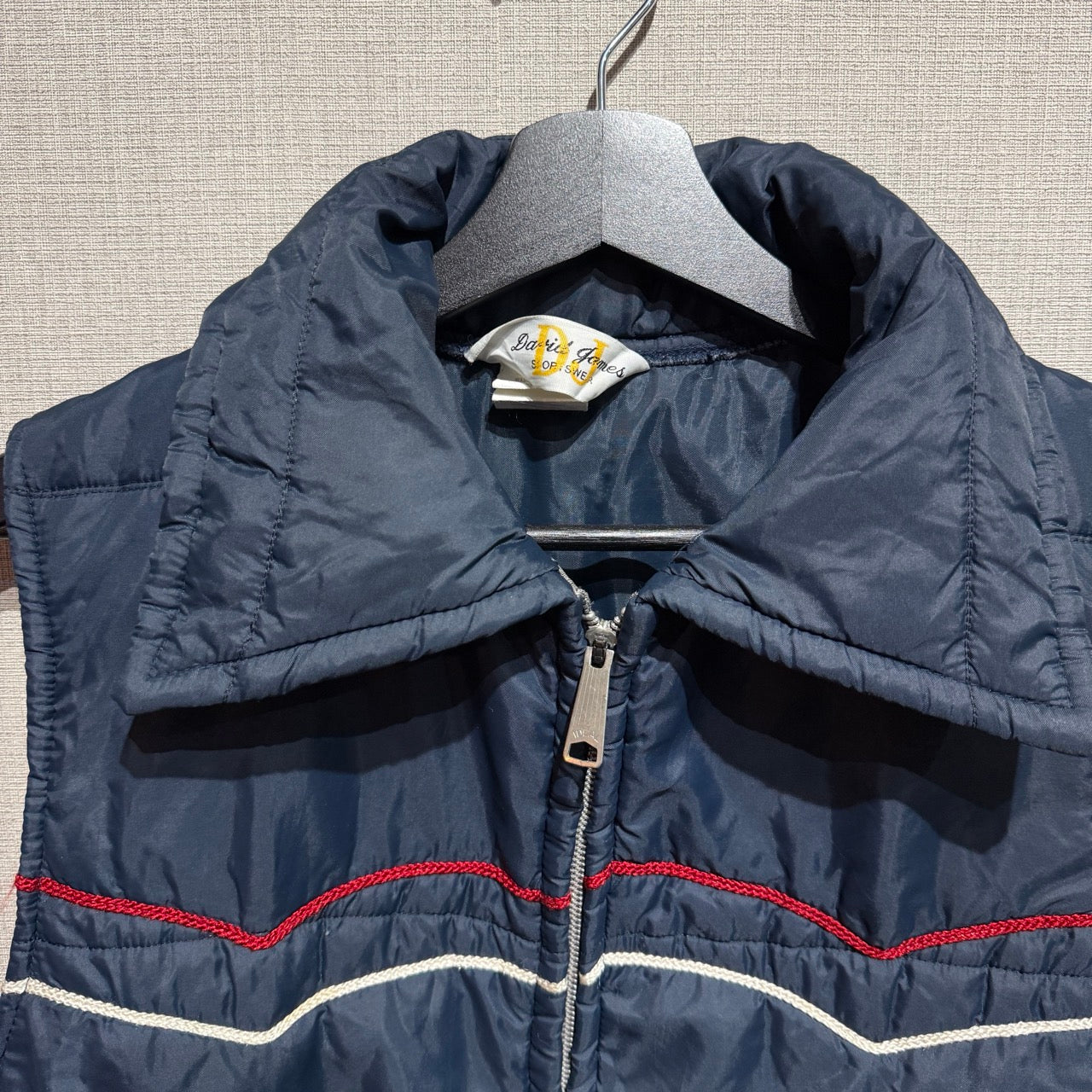 70s David James Padded Vest / デビッドジェームス　中綿ベスト