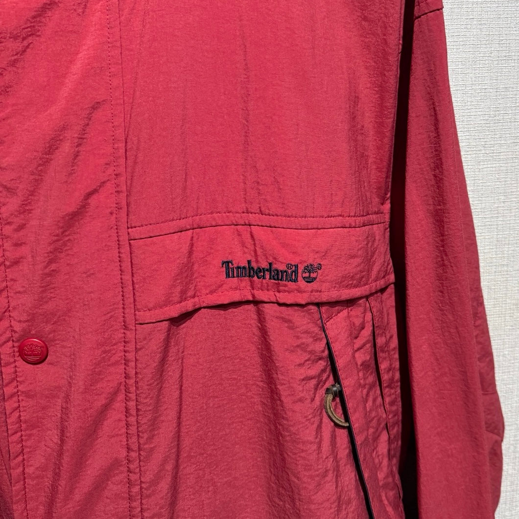 90s Timberland Nylon Mountain Parker Red / ティンバーランド　ナイロンマウンテンパーカー