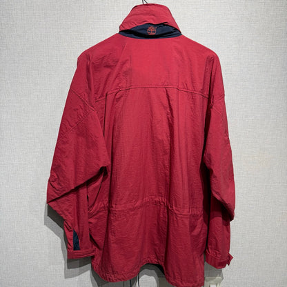 90s Timberland Nylon Mountain Parker Red / ティンバーランド　ナイロンマウンテンパーカー