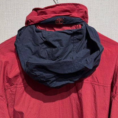 90s Timberland Nylon Mountain Parker Red / ティンバーランド　ナイロンマウンテンパーカー