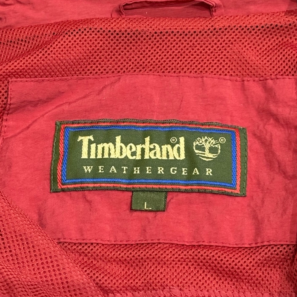 90s Timberland Nylon Mountain Parker Red / ティンバーランド　ナイロンマウンテンパーカー
