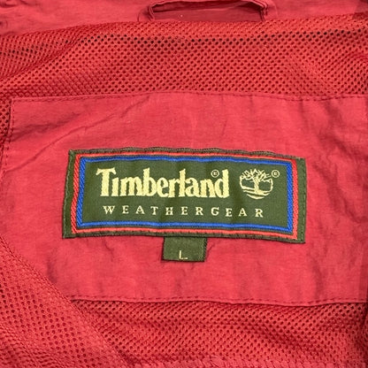 90s Timberland Nylon Mountain Parker Red / ティンバーランド　ナイロンマウンテンパーカー