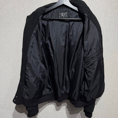90s LAMASZ SPORT Harley Davidson  Fleece Varsity Jacket /  ハーレーダビッドソン　フリーススタジャン