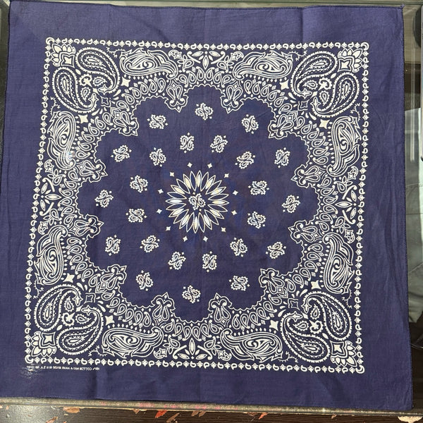 80s-90s HAV-A-HANK Bandanna Navy / バンダナ ペイズリー