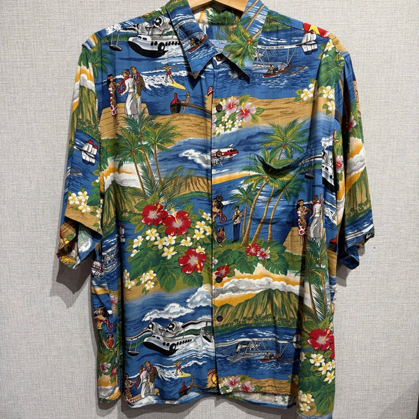 90s Reyn Spooner aloha shirt / アロハシャツ レーヨン ハワイ製
