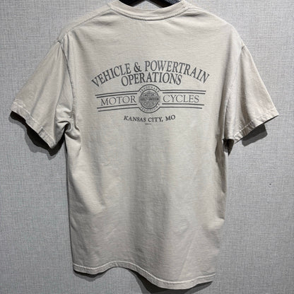00s Harley Davidson T-Shirt / ハーレーダビッドソン　Tシャツ　イーグル　ベージュ