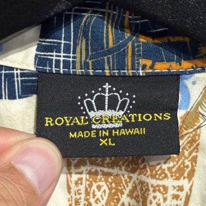 ROYAL CREATIONS / アロハシャツ　コットン　ハワイ製