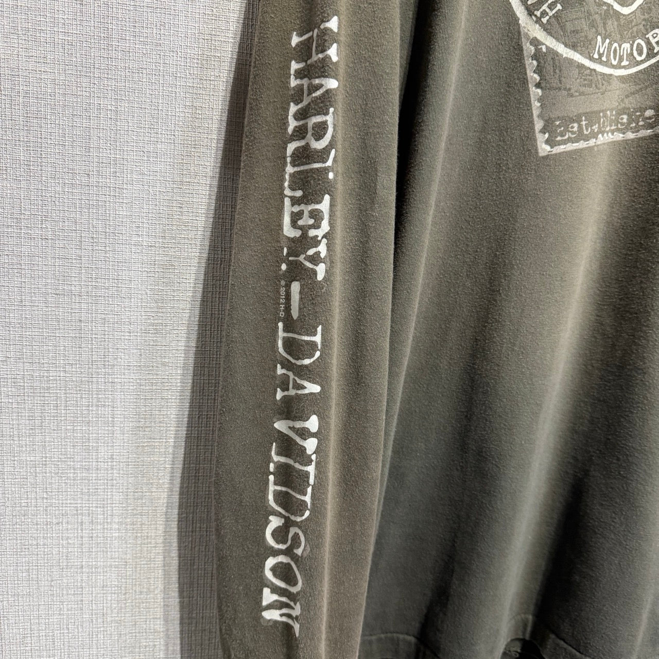 Harley Davidson / ハーレーダビッドソン　長袖Tシャツ ドラゴン　2012