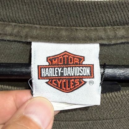 Harley Davidson / ハーレーダビッドソン　長袖Tシャツ ドラゴン　2012