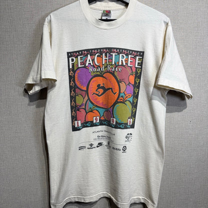 90s Fruits of the loom / ピーチツリー　ロードレース　Tシャツ　企業　Nike