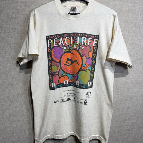 90s Fruits of the loom / ピーチツリー　ロードレース　Tシャツ　企業　Nike
