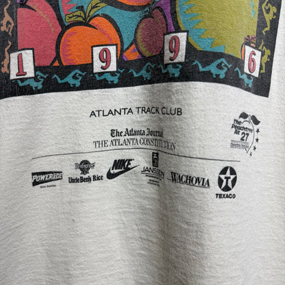 90s Fruits of the loom / ピーチツリー　ロードレース　Tシャツ　企業　Nike