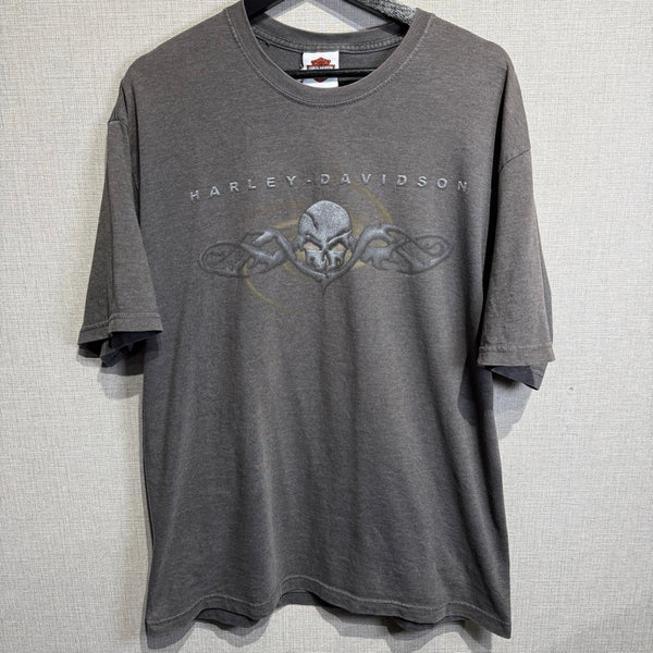 00s Harley Davidson T-Shirt / ハーレーダビッドソン　Tシャツ スカル　髑髏
