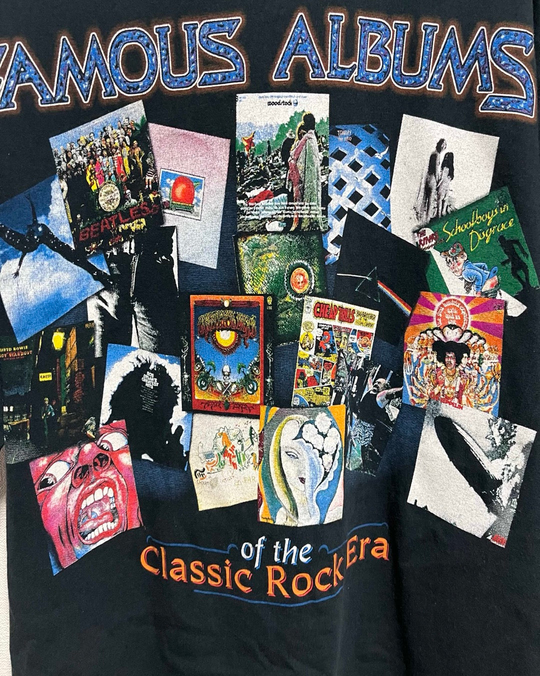 90s-00s FAMOUS ALBUMS of the Classic Rock Era T-Shirts / Tシャツ　ロック　名盤　