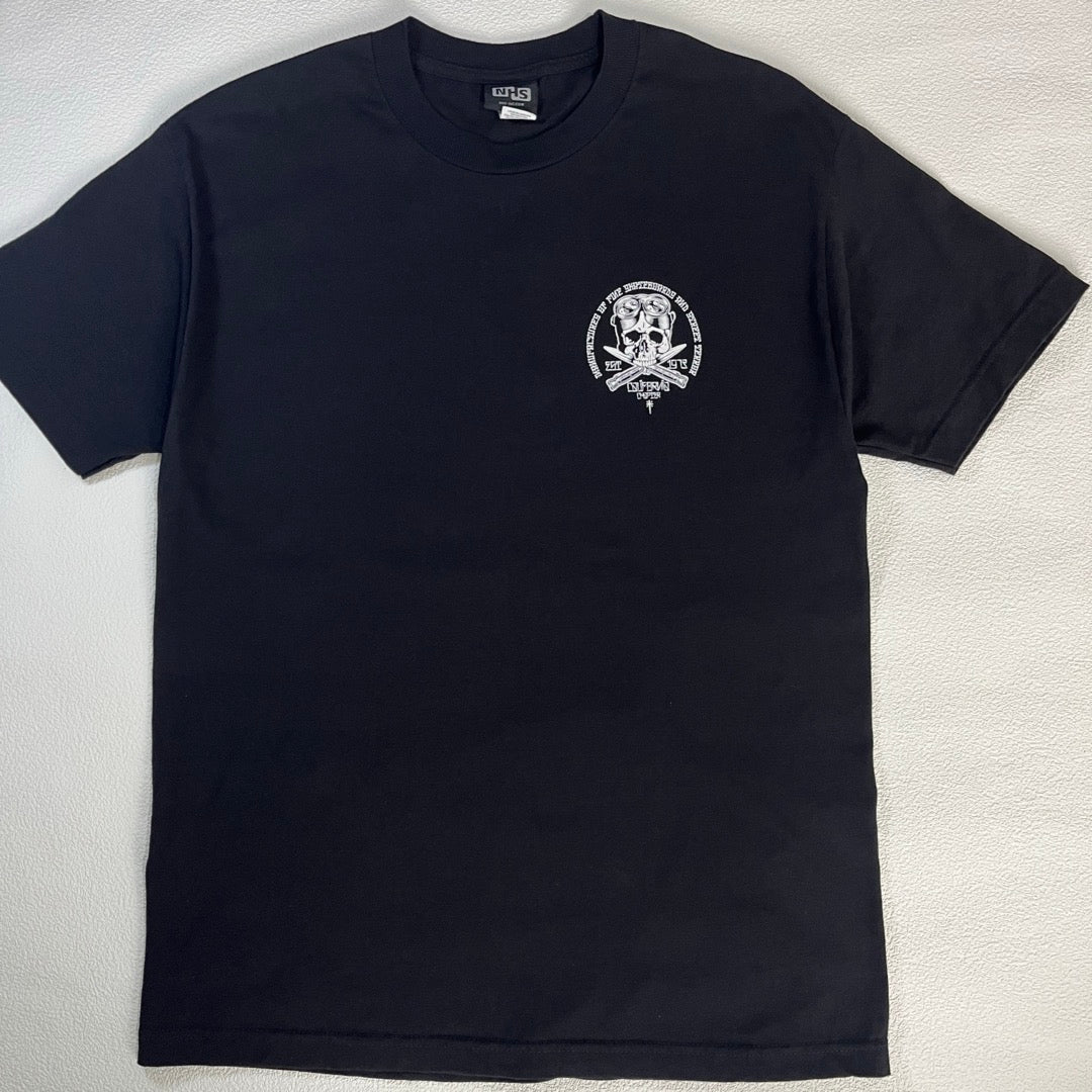 90s-00s Santa Cruz T-Shirt　NHS skull skate / Tシャツ　メキシコ製　ドクロ スカル スケート