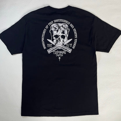 90s-00s Santa Cruz T-Shirt　NHS skull skate / Tシャツ　メキシコ製　ドクロ スカル スケート