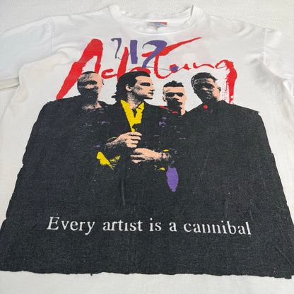 U2 ZOO Tour T-Shirt Made in USA (Hanes) /90s U2 ズーツアー　ビンテージ　シングルステッチ　