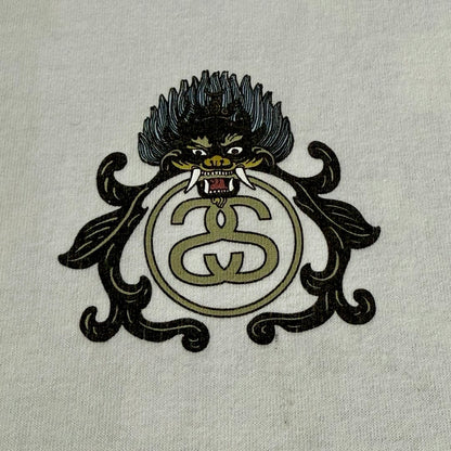 90s Stussy T-Shirt Made in USA Dragon / Tシャツ ドラゴン 紺タグ