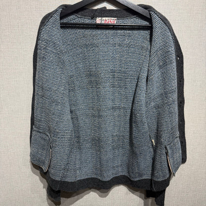 60s Rob Scot Mohair Cardigan Check pattern / モヘアカーディガン