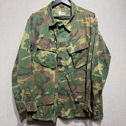 60's U.S.ARMY Jungle Fatigue　4th / 迷彩 グリーンリーフ ジャングルファティーグジャケット