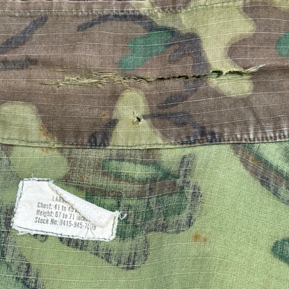 60's U.S.ARMY Jungle Fatigue　4th / 迷彩 グリーンリーフ ジャングルファティーグジャケット