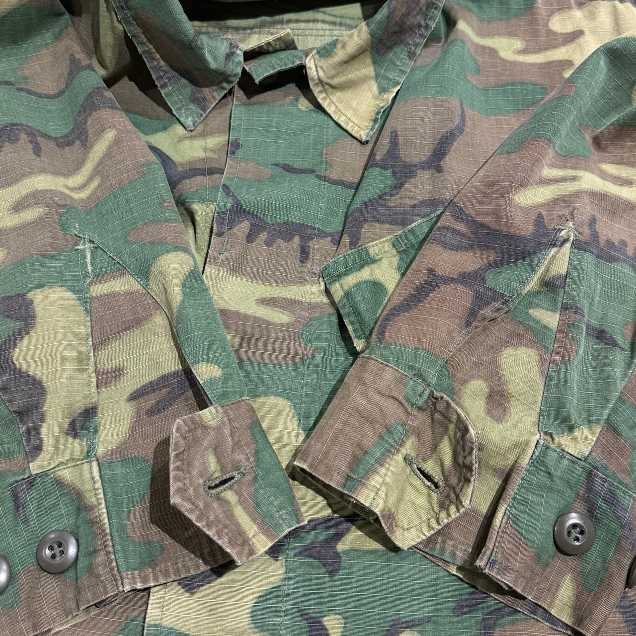 60's U.S.ARMY Jungle Fatigue　4th / 迷彩 グリーンリーフ ジャングルファティーグジャケット
