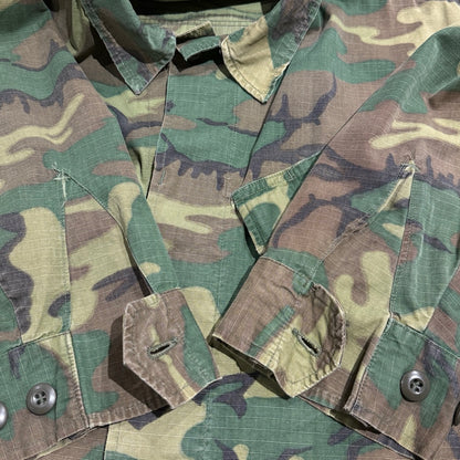 60's U.S.ARMY Jungle Fatigue　4th / 迷彩 グリーンリーフ ジャングルファティーグジャケット