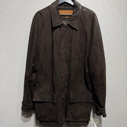 00s Timberland Nubuck Leather Coat / ティンバーランド　ヌバックレザーコート