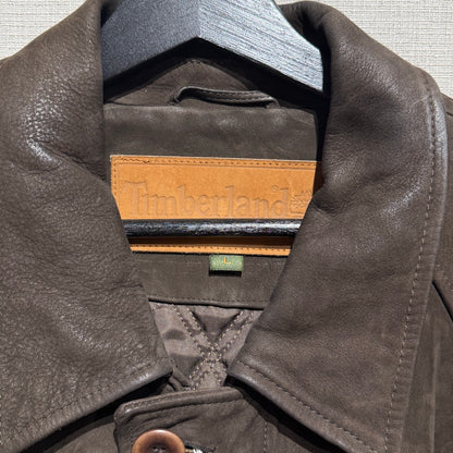 00s Timberland Nubuck Leather Coat / ティンバーランド　ヌバックレザーコート