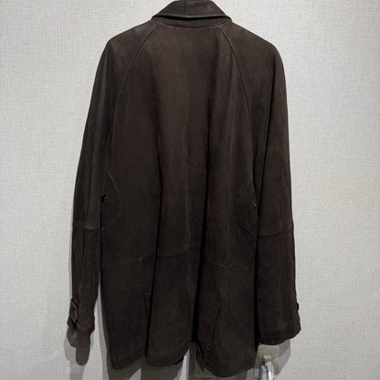 00s Timberland Nubuck Leather Coat / ティンバーランド　ヌバックレザーコート