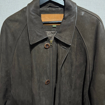 00s Timberland Nubuck Leather Coat / ティンバーランド　ヌバックレザーコート