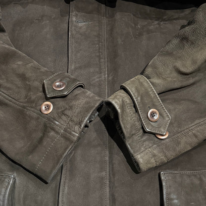 00s Timberland Nubuck Leather Coat / ティンバーランド　ヌバックレザーコート