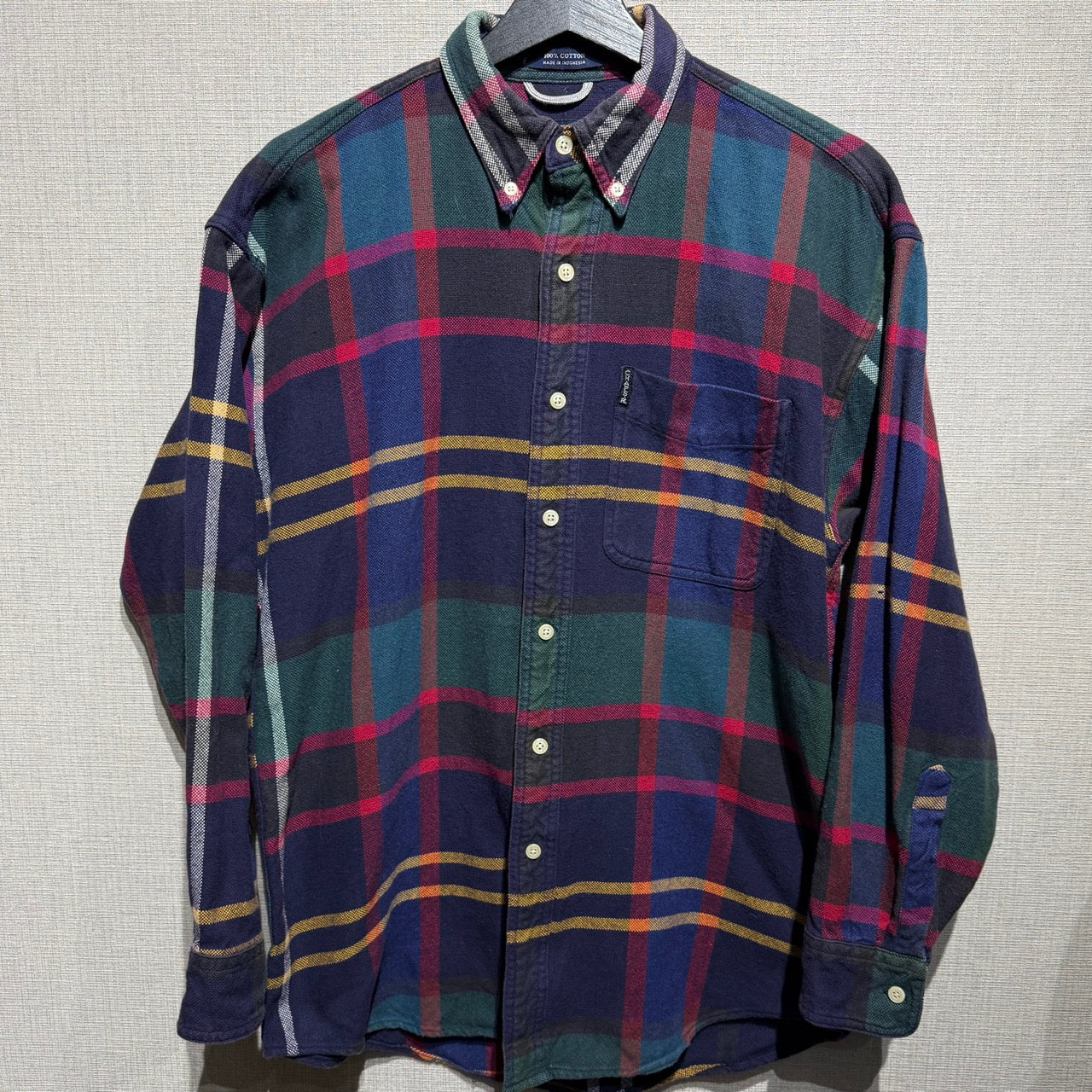 90s-00s CHAPS RALPH LAUREN B.D. Shirt / チャップス　ボタンダウンチェックシャツ
