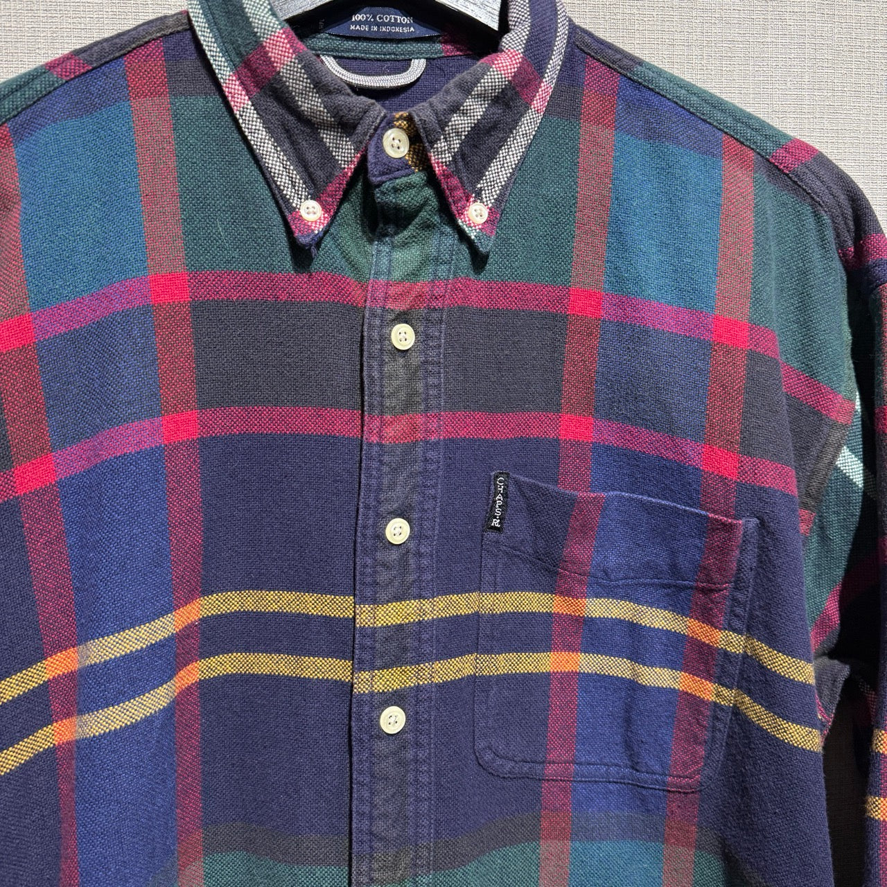 90s-00s CHAPS RALPH LAUREN B.D. Shirt / チャップス　ボタンダウンチェックシャツ