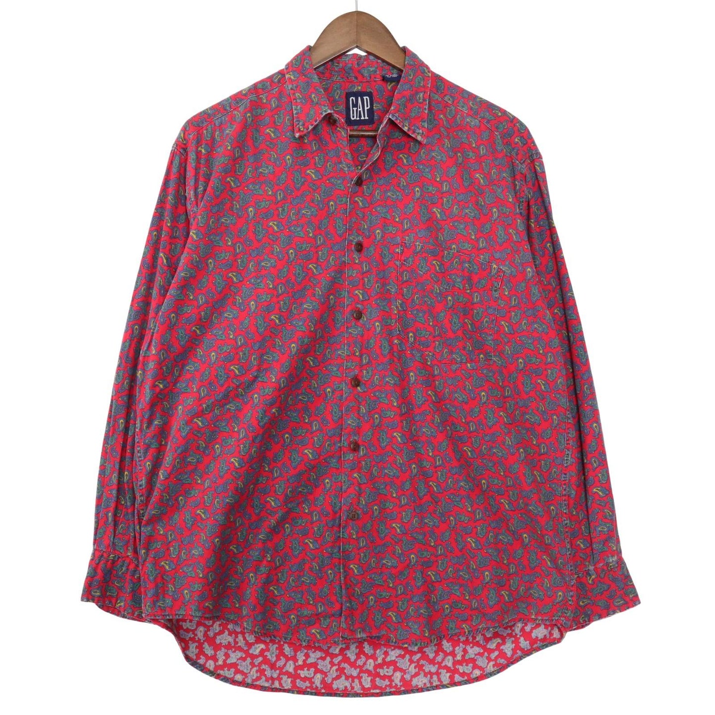 90s GAP Paisley pattern Shirt / ギャップ　ペイズリー柄シャツ