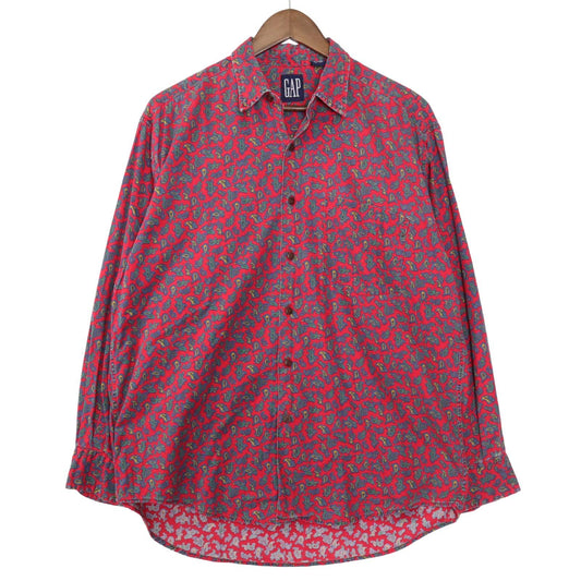 90s GAP Paisley pattern Shirt / ギャップ　ペイズリー柄シャツ