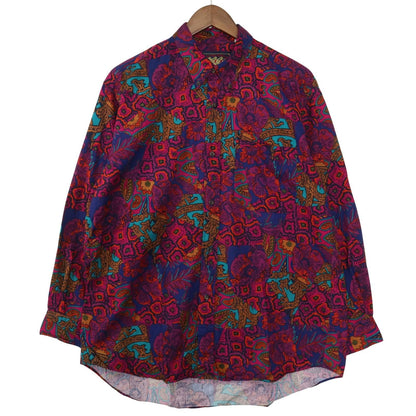80s CHAPS RALPH LAUREN Psychedelic pattern Shirt / チャップス　サイケデリック柄シャツ