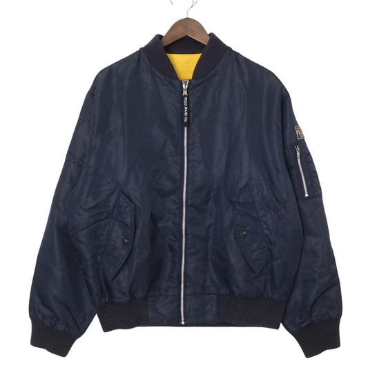 POLO JEANS Reversible MA1 Bomber Jacket M /　ポロジーンズ リバーシブルボンバージャケット　香港製