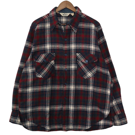 70s Woolrich Check pattern Wool Shirt / ウールリッチ　チェックウールシャツ