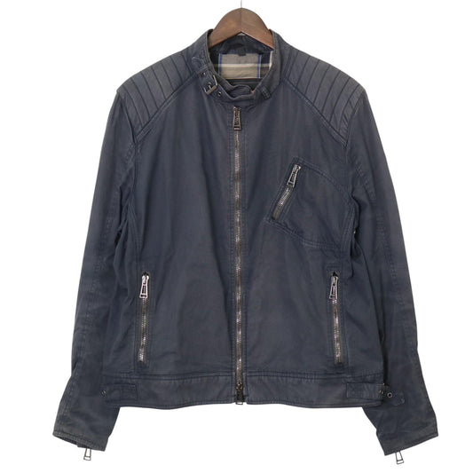 BELSTAFF Single Riders Jacket 54 NAVY / ベルスタッフ　シングルライダースジャケット 紺
