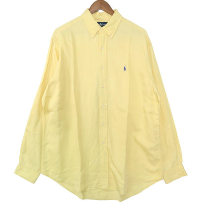 RALPH LAUREN Shirts Silk Linen / ラルフローレン　シャツ　シルクリネン