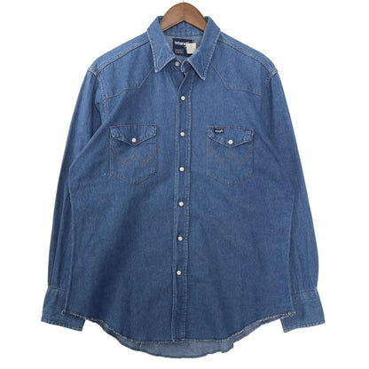 70s-80s Wrangler Denim Shirts Made in USA / ラングラー　デニムシャツ　アメリカ製