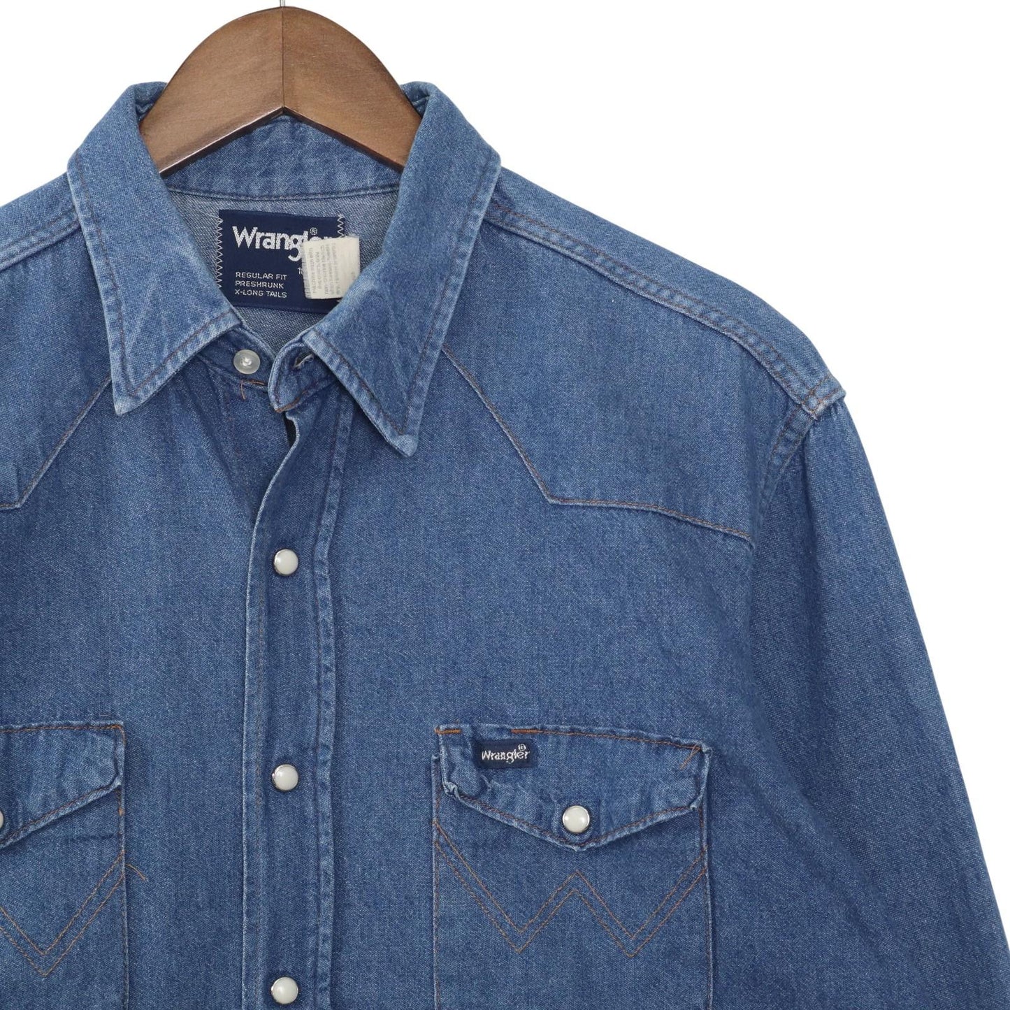 70s-80s Wrangler Denim Shirts Made in USA / ラングラー　デニムシャツ　アメリカ製
