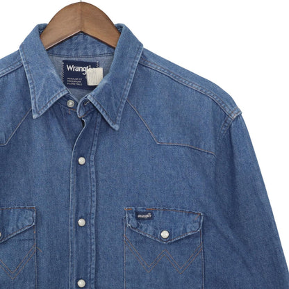 70s-80s Wrangler Denim Shirts Made in USA / ラングラー　デニムシャツ　アメリカ製