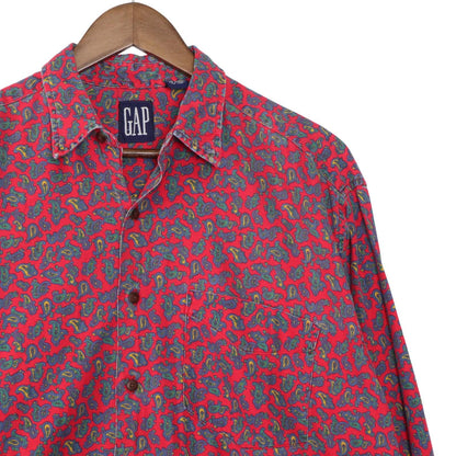 90s GAP Paisley pattern Shirt / ギャップ　ペイズリー柄シャツ