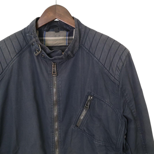 BELSTAFF Single Riders Jacket 54 NAVY / ベルスタッフ　シングルライダースジャケット 紺