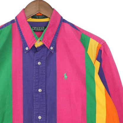 POLO RALPH LAUREN Mulch color stripe Shirt / ポロ　ラルフローレン　マルチカラーストライプシャツ
