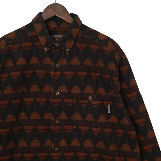 Woolrich Print Shirts XL /　ウールリッチ　プリント柄シャツ　