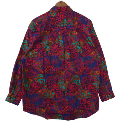 80s CHAPS RALPH LAUREN Psychedelic pattern Shirt / チャップス　サイケデリック柄シャツ