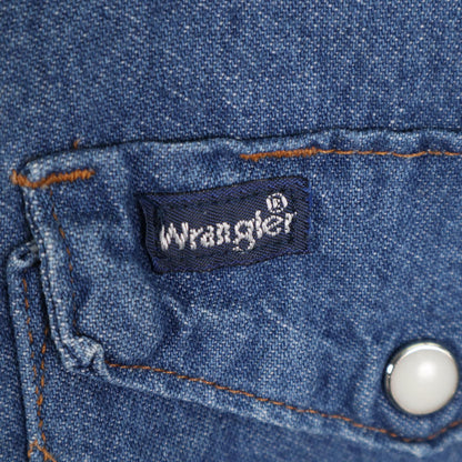 70s-80s Wrangler Denim Shirts Made in USA / ラングラー　デニムシャツ　アメリカ製